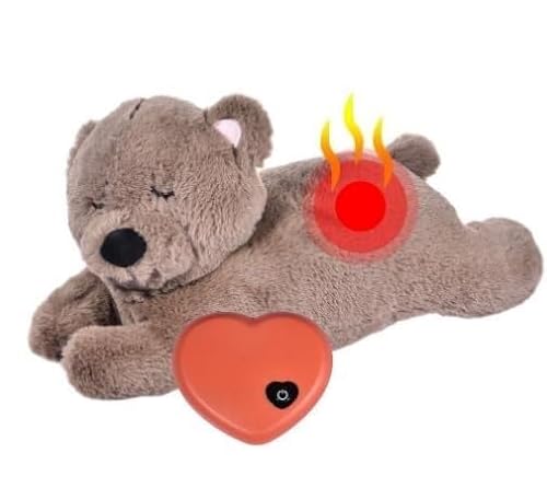SZSXYBZ Puppy Heartbeat Stofftier Weiches Plüsch Schlafkumpel Verhaltenshilfe Hundespielzeug Hund Herzschlag Spielzeug Schlafkumpel Verhaltenshilfe Spielzeug Welpen Herzschlag Spielzeug für Welpen SZSXYBZ Puppy Heartbeat Stofftier Weiches Plüsch Schlafkumpel Verhaltenshilfe Hundespielzeug Hund Herzschlag Spielzeug Schlafkumpel Verhaltenshilfe Spielzeug Welpen Herzschlag Spielzeug für Welpen von SZSXYBZ