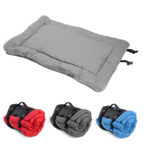 SZSXYBZ Wasserdichtes Hundebett, tragbar, groß, 90 x 60 cm, Hundematratze, Hunde-Schlafmatten für Innenbereich, Kiste, Sofa, Auto, Outdoor, Camping, Reisen, waschbares, rutschfestes Hunde-Schlafkissen SZSXYBZ Wasserdichtes Hundebett, tragbar, groß, 90 x 60 cm, Hundematratze, Hunde-Schlafmatten für Innenbereich, Kiste, Sofa, Auto, Outdoor, Camping, Reisen, waschbares, rutschfestes Hunde-Schlafkissen von SZSXYBZ