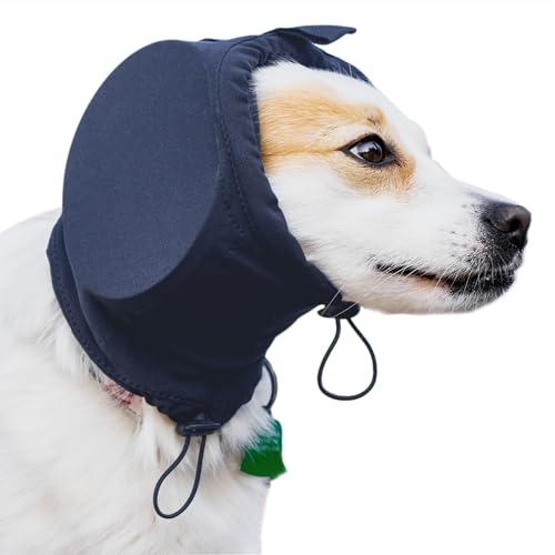 Safe Dogs Ears Hunde-Ohrenschützer mit Geräuschunterdrückung, Gehörschutz-Kopfhörer für Feuerwerk, Donner und laute Geräusche, bequeme Passform für alle Rassen, waschbare schallabsorbierende Einsätze Safe Dogs Ears Hunde-Ohrenschützer mit Geräuschunterdrückung, Gehörschutz-Kopfhörer für Feuerwerk, Donner und laute Geräusche, bequeme Passform für alle Rassen, waschbare schallabsorbierende Einsätze von Safe Dogs Ears