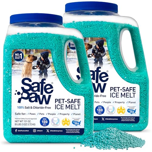 Safe Paw Sub Zero Umweltfreundlich, ungiftig, Salz- und Chloridfrei, für Kinder, Haustiere, Beton, 2 Stück von Safe Paw