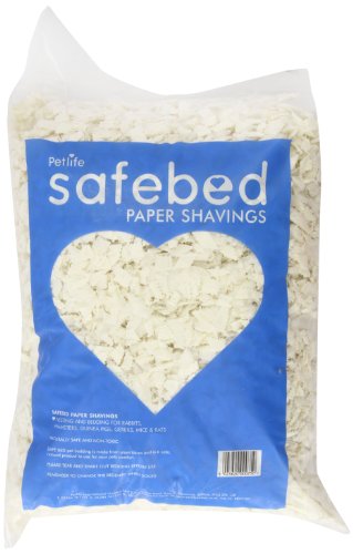 Petlife Safebed Papierstückchen, Nistmaterial für Kleintiere von Safebed Paper Shavings