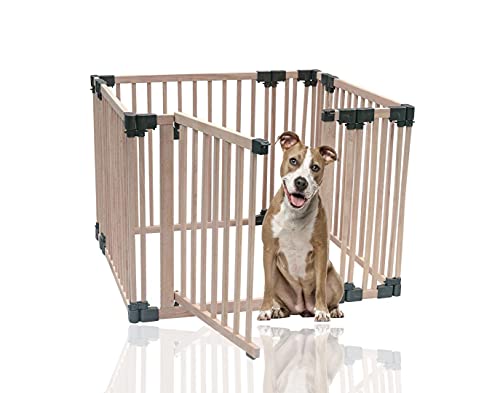 Safetots Tiergehege und Welpentraining-Gehege, 100cm x 100cm, Naturholz, Hundegehege für Haustiere, Hunde und Welpen, Hunde-Spielgehege, Innen-Hundebereich, Einfache Installation. Safetots Tiergehege und Welpentraining-Gehege, 100cm x 100cm, Naturholz, Hundegehege für Haustiere, Hunde und Welpen, Hunde-Spielgehege, Innen-Hundebereich, Einfache Installation. von Safetots