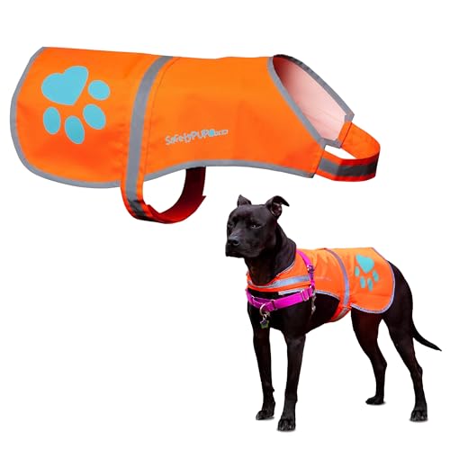 SafetyPUP XD Hund Warnweste. Größen passen Hunde 6.35 kg zu 59 kg. Orange X-Groß SafetyPUP XD Hund Warnweste. Größen passen Hunde 6.35 kg zu 59 kg. Orange X-Groß von SafetyPUP XD