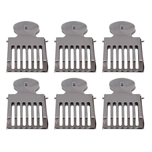 SagaSave 6 Stück Queen Bee Catcher Clips, Edelstahl Fänger Falle Box Queen Bee Cage Clips, Imkerwerkzeug für Imker von SagaSave