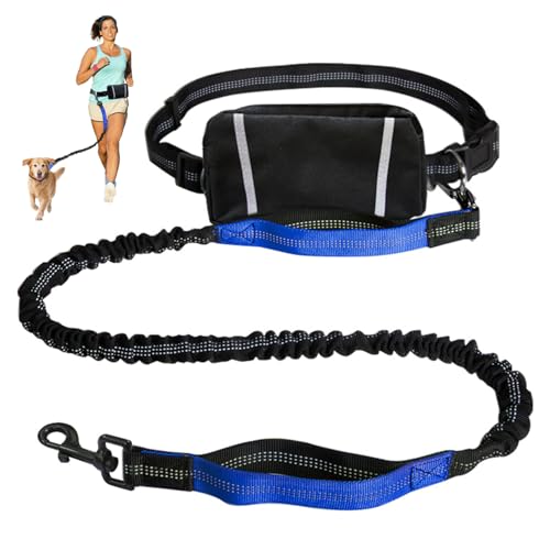 Joggingleine Hunde mit Bauchgurt, Freihandleine Laufleine für Hunde, Bauchgurt Hundeleine mit Reflektierenden Nähten, Abnehmbare Hüfttasche, Bungee Leine Hund 120-150cm, fürHunde bis 50 kg Joggingleine Hunde mit Bauchgurt, Freihandleine Laufleine für Hunde, Bauchgurt Hundeleine mit Reflektierenden Nähten, Abnehmbare Hüfttasche, Bungee Leine Hund 120-150cm, fürHunde bis 50 kg von SahCognitual