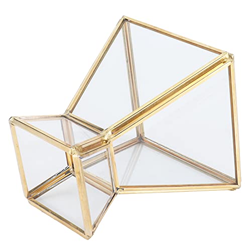 Glas-Pflanzenbehälter, Mini-geometrischer Display-Halter für Esstisch, Fenster, Balkon, Dekoration Glas-Pflanzenbehälter, Mini-geometrischer Display-Halter für Esstisch, Fenster, Balkon, Dekoration von Sahgsa
