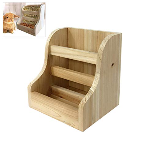 Sahgsa Heuraufe Kaninchen Hay Feeder Weniger Vergeudetes Heu Feeder Kaninchen Guinea Pig von Sahgsa
