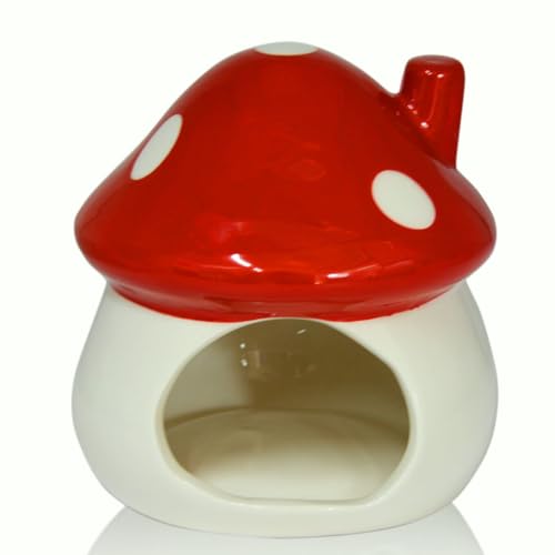 Pilz-Aquarium-Dekoration, Keramik-Haushöhle, Aquarium-Ornamente, Aquarium-Zubehör, Versteck für Garnelen, Buntbarsche, Betta, Krabben, Ruhen, Laichen Pilz-Aquarium-Dekoration, Keramik-Haushöhle, Aquarium-Ornamente, Aquarium-Zubehör, Versteck für Garnelen, Buntbarsche, Betta, Krabben, Ruhen, Laichen von Saim