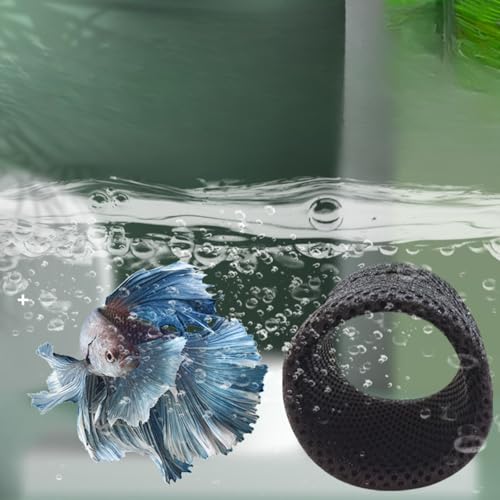 Saim Betta Fischtunnel, Fischlounge mit Saugnapf, Aquarium, Betta, Fischversteck, Dekoration für kleine Fische, Garnelen, Betta, Guppies, Verstecken Saim Betta Fischtunnel, Fischlounge mit Saugnapf, Aquarium, Betta, Fischversteck, Dekoration für kleine Fische, Garnelen, Betta, Guppies, Verstecken von Saim