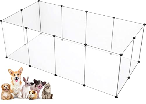 Haustier-Laufstall, 61 cm hoch, tragbar, für kleine Tiere, Zaun für Welpen, Kaninchen, Meerschweinchen, Frettchen, Mäuse, Hamster, Igel, Schildkröten Haustier-Laufstall, 61 cm hoch, tragbar, für kleine Tiere, Zaun für Welpen, Kaninchen, Meerschweinchen, Frettchen, Mäuse, Hamster, Igel, Schildkröten von Saincustom