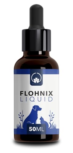 Flohnix Liquid – Floh und Zeckenschutz für Katzen – Futterzusatzmittel für Parasitenabwehr – Flohschutz für Hunde - Ohne künstliche Zusätze – Einfache Dosierung – Für Katze und Hund jeder Große Flohnix Liquid – Floh und Zeckenschutz für Katzen – Futterzusatzmittel für Parasitenabwehr – Flohschutz für Hunde - Ohne künstliche Zusätze – Einfache Dosierung – Für Katze und Hund jeder Große von Saint Nutrition