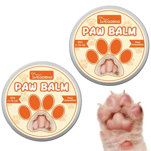 Saituo Home 2 Stück Pfotenbalsam Hund, Pfotenschutz Hund mit Natürliche Beruhigende, Hundepfotenpflege, Nasenbalsam Hund Im Herbst/Winter für Wundheilung und Den Pfotenschutz Beim Hund Saituo Home 2 Stück Pfotenbalsam Hund, Pfotenschutz Hund mit Natürliche Beruhigende, Hundepfotenpflege, Nasenbalsam Hund Im Herbst/Winter für Wundheilung und Den Pfotenschutz Beim Hund von Saituo Home