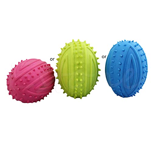 Hunde-Jagdball-Spielzeug für Pflegetraining, solides Kauspielzeug für Zahnreinigung, fast unzerstörbar, verhindert Langeweile, Haustierspielzeug für aggressive Kauer von Saiyana