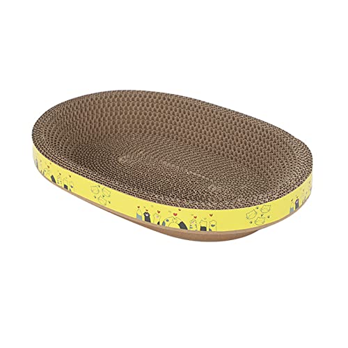 Kratzpads Bettbrett Kratzer zum Schärfen von Nagelschabern Krallen Spielzeug Stuhl Sofa schützen verschleißfeste Kratzmatte Karton Bett für Indoor Katzen Sofa Schutz für Möbel von Saiyana