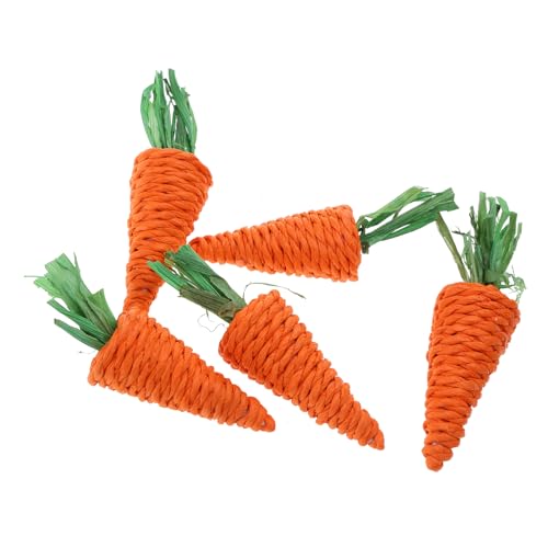 Saiyana 5 Stück Kaninchen Kauspielzeug Natur für Gras Karotte Kleintier Schleifen zum Spielen Spielzeug für Kaninchen Hamster Meergras Kauspielzeug für Kaninchen Saiyana 5 Stück Kaninchen Kauspielzeug Natur für Gras Karotte Kleintier Schleifen zum Spielen Spielzeug für Kaninchen Hamster Meergras Kauspielzeug für Kaninchen von Saiyana