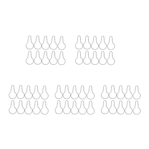 Saiyana Haustierzubehör, Vogelspielzeug für Papageien, 10 Packungen, Edelstahl-Haken, langlebig, wiederverwendbar, Metallverbinder für kleine Tiere, Hängespielzeug Saiyana Haustierzubehör, Vogelspielzeug für Papageien, 10 Packungen, Edelstahl-Haken, langlebig, wiederverwendbar, Metallverbinder für kleine Tiere, Hängespielzeug von Saiyana