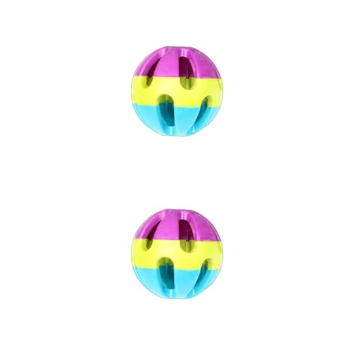 Saiyana Interaktives Hundespielzeug, Kunststoff-Ball mit integrierter Glocke, 7,6 cm, langlebige hohle Bälle für mittelgroße und große Hunderassen Saiyana Interaktives Hundespielzeug, Kunststoff-Ball mit integrierter Glocke, 7,6 cm, langlebige hohle Bälle für mittelgroße und große Hunderassen von Saiyana
