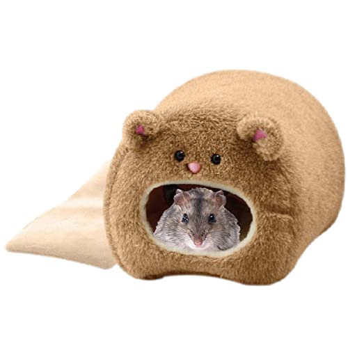 Sakamura Winter-Hamsterhaus – Bär/Tigerförmiger Hamsterschlafsack, Nest, Hamsterhaus, Bett, kleines Haustier-Versteck für Meerschweinchen, Eichhörnchen, Chinchilla Sakamura Winter-Hamsterhaus – Bär/Tigerförmiger Hamsterschlafsack, Nest, Hamsterhaus, Bett, kleines Haustier-Versteck für Meerschweinchen, Eichhörnchen, Chinchilla von Sakamura