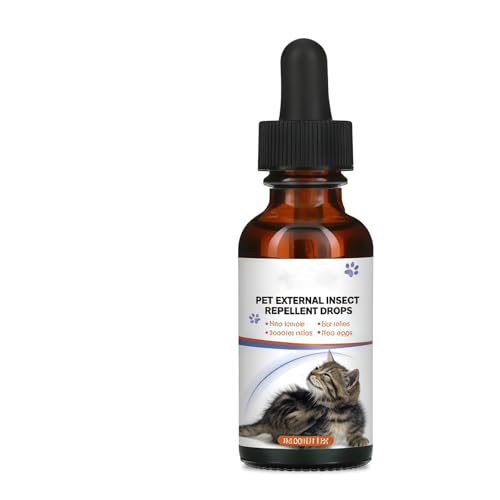Saleependent 20ml Zeckenmittel für Hunde, Spot On Zeckenschutz für Katzen von Saleependent