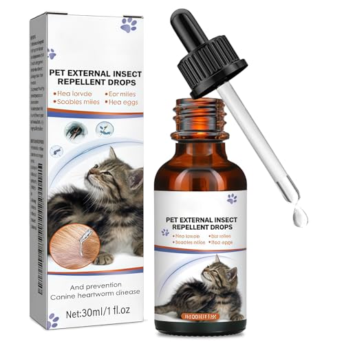 Saleependent 30ml Zeckenmittel für Hunde, Schutz für Hunde und Katzen Saleependent 30ml Zeckenmittel für Hunde, Schutz für Hunde und Katzen von Saleependent