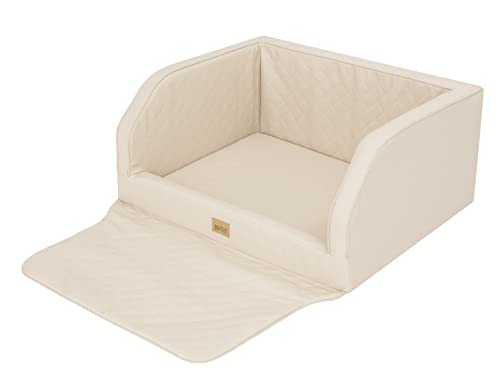 Sales Core Hundeautositz Hundebox Hundebett Transportboxen Hundebett - Beige Öko-Leder - XXL: 100 x 80 x 39 cm Kofferraumschutz Schutzmatte Transportbox Hundedecke Hundetransportbox Sales Core Hundeautositz Hundebox Hundebett Transportboxen Hundebett - Beige Öko-Leder - XXL: 100 x 80 x 39 cm Kofferraumschutz Schutzmatte Transportbox Hundedecke Hundetransportbox von Sales Core