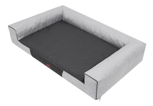 Sales Core Hundebett Katzenbett Hundedecke Schlafplätze - XL: 100 x 65 x 17 cm, Ecolen Hellgrau + Schwarz - Hundekissen für Kleine und Große Tiere Hundekorb Dog Bed Hundesofa Sales Core Hundebett Katzenbett Hundedecke Schlafplätze - XL: 100 x 65 x 17 cm, Ecolen Hellgrau + Schwarz - Hundekissen für Kleine und Große Tiere Hundekorb Dog Bed Hundesofa von Sales Core