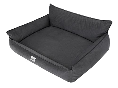 Sales Core Hundebett Hundeliege Hundesofa Hundedecke - XXL: 106 x 80 x 32 cm, Graphit, Fancy - Orthopädisches Hundecouch Hundekorb Kleine Mittelgroße Große Hundekissen Schlafplätze Sales Core Hundebett Hundeliege Hundesofa Hundedecke - XXL: 106 x 80 x 32 cm, Graphit, Fancy - Orthopädisches Hundecouch Hundekorb Kleine Mittelgroße Große Hundekissen Schlafplätze von Sales Core