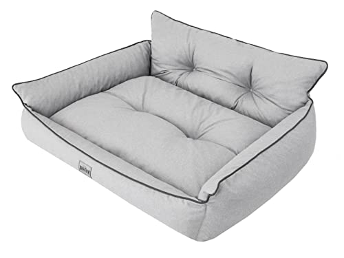 Sales Core Hundebett Hundeliege Hundesofa Hundedecke - XXL: 106 x 80 x 32 cm, Asche, Ecolen Gesteppt - Orthopädisches Hundecouch Hundekorb Kleine Mittelgroße Große Hundekissen Schlafplätze Sales Core Hundebett Hundeliege Hundesofa Hundedecke - XXL: 106 x 80 x 32 cm, Asche, Ecolen Gesteppt - Orthopädisches Hundecouch Hundekorb Kleine Mittelgroße Große Hundekissen Schlafplätze von Sales Core