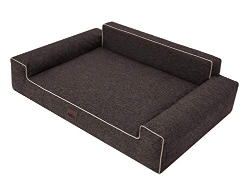 Sales Core Hundeliege Hundesofa Hundebett Hundebox Hundedecke - Dunkelbraun, XL: 98 x 66 x 28 cm, Inari-Stoff, Kleine Mittelgroße Große Hundekissen Schlafplätze Sales Core Hundeliege Hundesofa Hundebett Hundebox Hundedecke - Dunkelbraun, XL: 98 x 66 x 28 cm, Inari-Stoff, Kleine Mittelgroße Große Hundekissen Schlafplätze von Sales Core