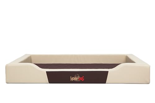 Sales Core Hundebett Abwaschbar Orthopädisch Hundekissen Hundematratze - XL: 93 x 62 x 13 cm, Beige + Braun - Wasserdicht Hundecouch Hundeplatz für Kleine, Mittelgroße und Große Hunde Sales Core Hundebett Abwaschbar Orthopädisch Hundekissen Hundematratze - XL: 93 x 62 x 13 cm, Beige + Braun - Wasserdicht Hundecouch Hundeplatz für Kleine, Mittelgroße und Große Hunde von Sales Core