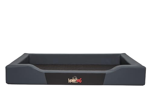 Sales Core Hundebett Abwaschbar Orthopädisch Hundekissen Hundematratze - L: 75 x 50 x 13 cm, Graphit + Schwarz - Wasserdicht Hundecouch Hundeplatz für Kleine, Mittelgroße und Große Hunde Sales Core Hundebett Abwaschbar Orthopädisch Hundekissen Hundematratze - L: 75 x 50 x 13 cm, Graphit + Schwarz - Wasserdicht Hundecouch Hundeplatz für Kleine, Mittelgroße und Große Hunde von Sales Core