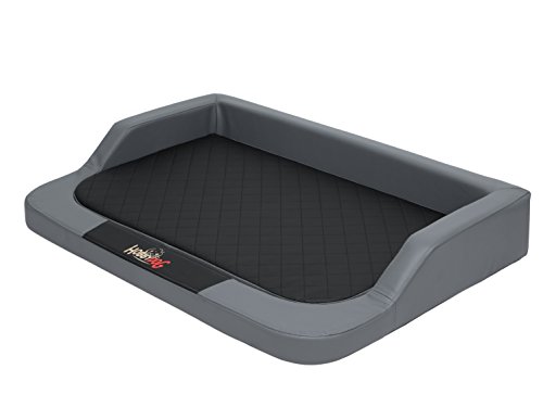Sales Core Orthopädisches Hundebett Hundekissen - Lux Graphit - XXL: 120 x 80 x 19 cm Große und Mittelgroße Hunde Hundekorb Orthopädisch Hundekörbchen Kunstleder Sales Core Orthopädisches Hundebett Hundekissen - Lux Graphit - XXL: 120 x 80 x 19 cm Große und Mittelgroße Hunde Hundekorb Orthopädisch Hundekörbchen Kunstleder von Sales Core