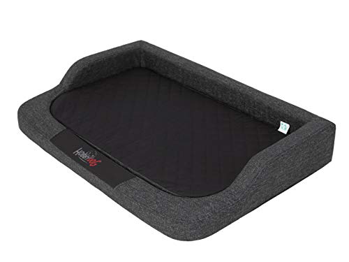 Sales Core Orthopädisches Hundebett Hundekissen - Schwarz Ecolen - XXL: 120 x 80 x 19 cm Große und Mittelgroße Hunde Hundekorb Orthopädisch Hundekörbchen Kunstleder Sales Core Orthopädisches Hundebett Hundekissen - Schwarz Ecolen - XXL: 120 x 80 x 19 cm Große und Mittelgroße Hunde Hundekorb Orthopädisch Hundekörbchen Kunstleder von Sales Core