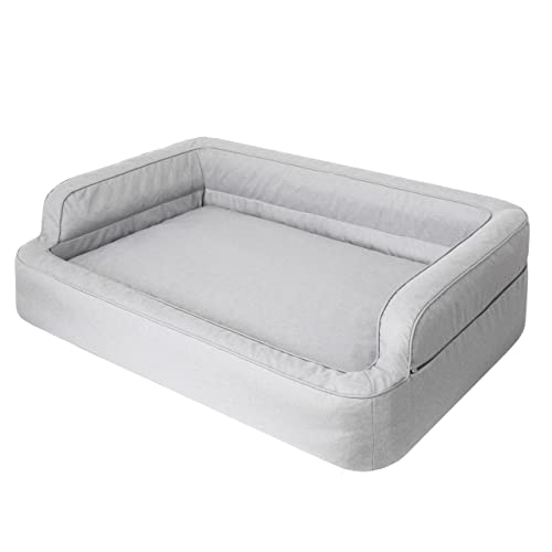 Sales Core Solides Hundebett mit hohen Wänden, EIN Katzenbett, Sein Hundesofa mit ausziehbarer Matratze, Dehnbare Haustiermöbel, EIN bequemes Hundekissen. Haustierbett mit abnehmbarem Bezug. Sales Core Solides Hundebett mit hohen Wänden, EIN Katzenbett, Sein Hundesofa mit ausziehbarer Matratze, Dehnbare Haustiermöbel, EIN bequemes Hundekissen. Haustierbett mit abnehmbarem Bezug. von Sales Core