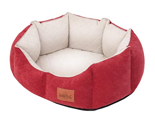 Solides achteckiges Bett, EIN einzigartiges Bett zum Ausruhen eines Hundes, EIN leicht zu reinigendes Katzenbett, EIN stilvolles Sofa für Tiere, EIN ovales Bett mit hohen Seiten. von Sales Core