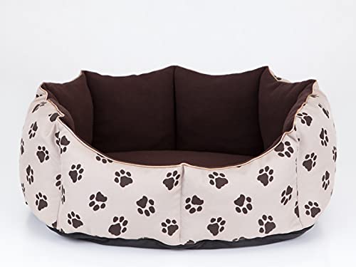 Solides achteckiges Bett, EIN einzigartiges Bett zum Ausruhen eines Hundes, EIN leicht zu reinigendes Katzenbett, EIN stilvolles Sofa für Tiere, EIN ovales Bett mit hohen Seiten. von Sales Core