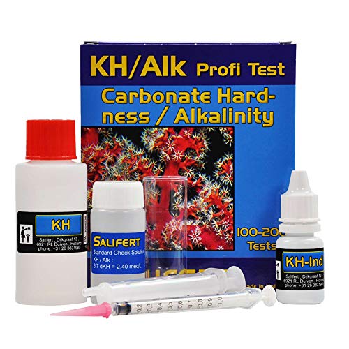 Salifert Karbonathärte- und Alkalität-Kh/Alk-Testkit, 100–200 Tests von Salifert