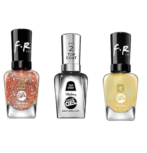 Sally Hansen Miracle Gel Nagellack X F.R.I.E.N.D.S Collection Trio Set Stick To The Routine Yellow Taxi & Shiny Top Coat Sally Hansen Miracle Gel Nagellack X F.R.I.E.N.D.S Collection Trio Set Stick To The Routine Yellow Taxi & Shiny Top Coat von Sally Hansen