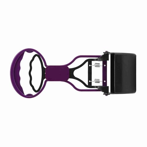 Saluaqui Effizienter Pet Waste Poop Scooper für Hunde mit Langem Griff - Gelbe Plastikdesign für Einfache Aufräumarbeiten (Purple) von Saluaqui