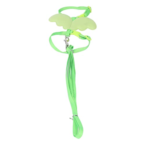 Saluaqui Einstellbare Entenkabelbaumleine mit Flügelförmigem Design für Kleine Haustiere in Blau - Ideal für Gehen und Training Im Freien (S) von Saluaqui