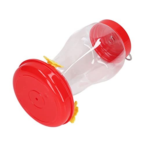 Saluaqui Lecksicherer Garten -Kolibri -Feeder mit 3 Blumenhäfen und Eisenhaken für den Gebrauch Im Freien (Typ 1) von Saluaqui