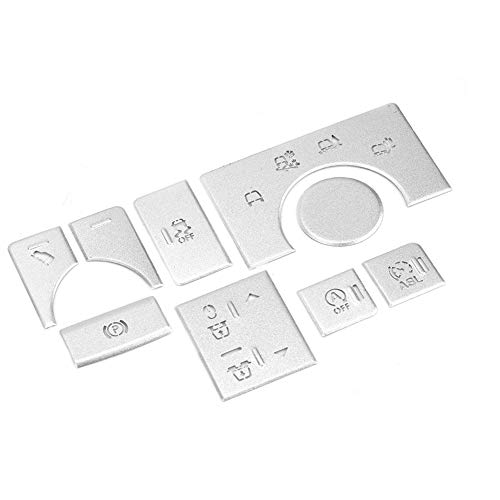 Saluaqui Legierterauto-Knopfaufkleber für Sport 2014-2017 | 9pcs Innenmitte Konsolenmodus Dekor | Hochfestes Aluminium in Schlankem Design Saluaqui Legierterauto-Knopfaufkleber für Sport 2014-2017 | 9pcs Innenmitte Konsolenmodus Dekor | Hochfestes Aluminium in Schlankem Design von Saluaqui