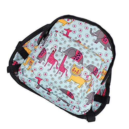 Saluaqui Pet Carrier Bag, Kompakte Cat-Rucksackträger mit Großer Kapazität, Leicht Tragbar, mit Gurtleine für Kleintiere für Reisen, L (L) von Saluaqui