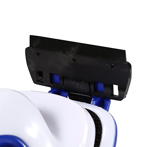 Saluaqui Schwimmender Magnetischer Aquariumbürstenreiniger mit Algenschaber für Fischtankglas-großes Ungiftiges Umweltfreundliches Material und Einfache Ecksteuerung (M) von Saluaqui