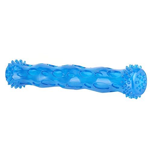 Saluaqui Sicherer Backenzahnstab für Hunde, Werkzeug Zum Schleifen der Zähne, Haustierspielzeug für Hunde, Tägliches Lustiges Werkzeug für Katzen, Tiefenreinigung der Hundezähne (blau L) von Saluaqui