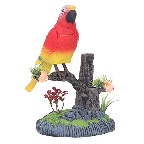 Saluaqui Voice Activated Operated Control Paparot Toy mit Chirping -Gesangs- und Flatternsimulationspapagei für Erwachsene und, 506G (506G) von Saluaqui