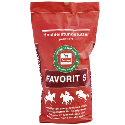 Salvana Favorit S 25kg Für Pferde bei hoher körperlicher Anstrengung Salvana Favorit S 25kg Für Pferde bei hoher körperlicher Anstrengung von Salvana