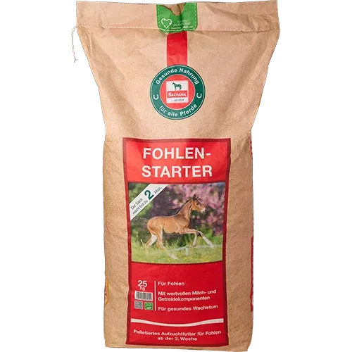 Salvana Fohlenstarter 25kg Aufzuchtfutter von Salvana