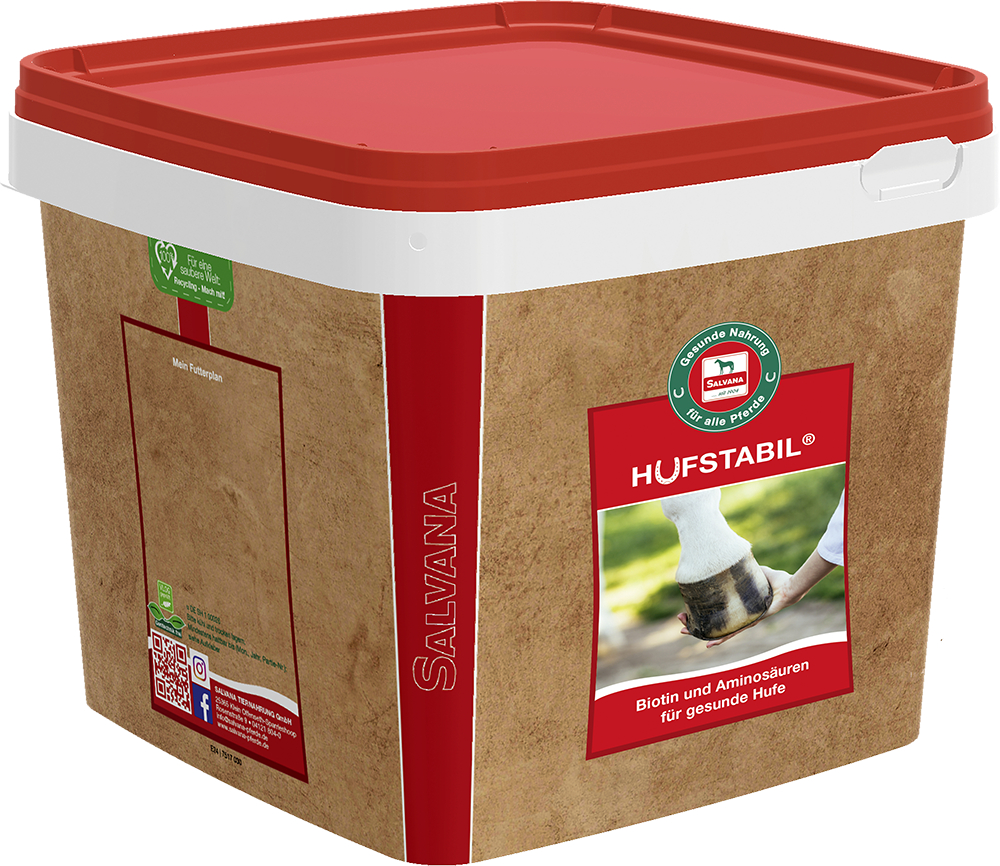 Salvana Hufstabil 3kg Eimer verbessert Hornqualität & -wachstum von Salvana
