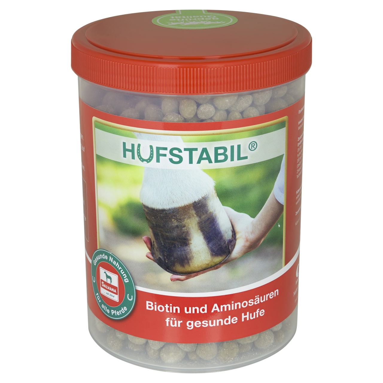Salvana Hufstabil 750g Dose verbessert Hornqualität & Wachstum Salvana Hufstabil 750g Dose verbessert Hornqualität & Wachstum von Salvana